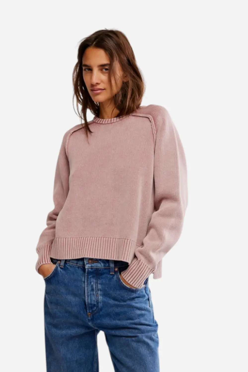 Free People Spring Street Pullover In Bijou 1