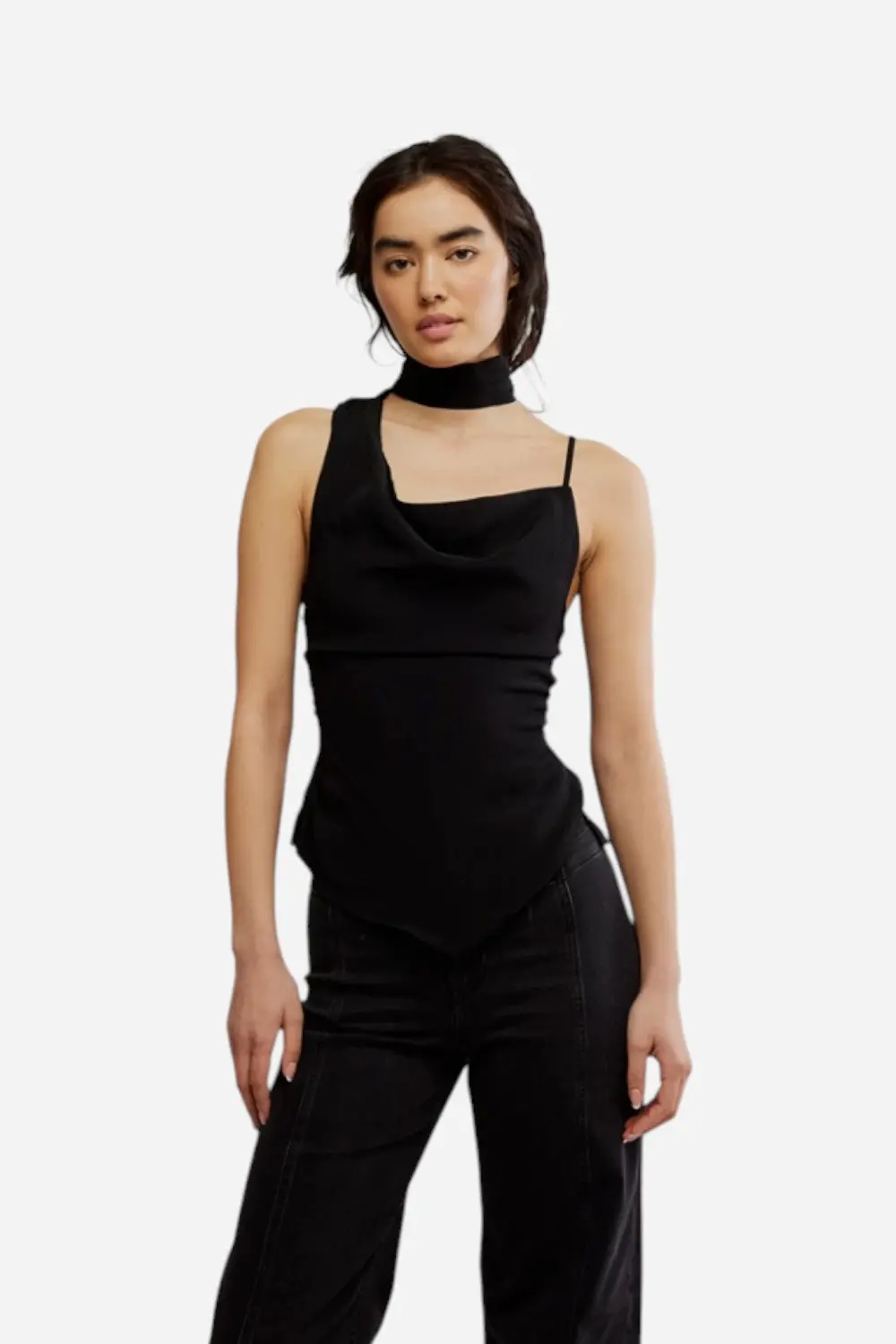 Free People True To You Tank In Black 1