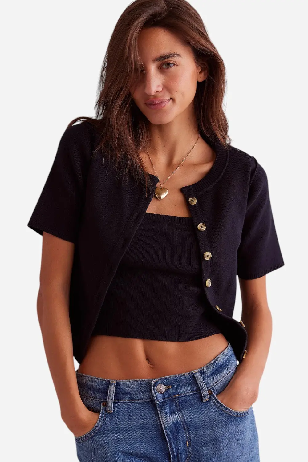 Free People We The Free Ny Twosie In Black 1