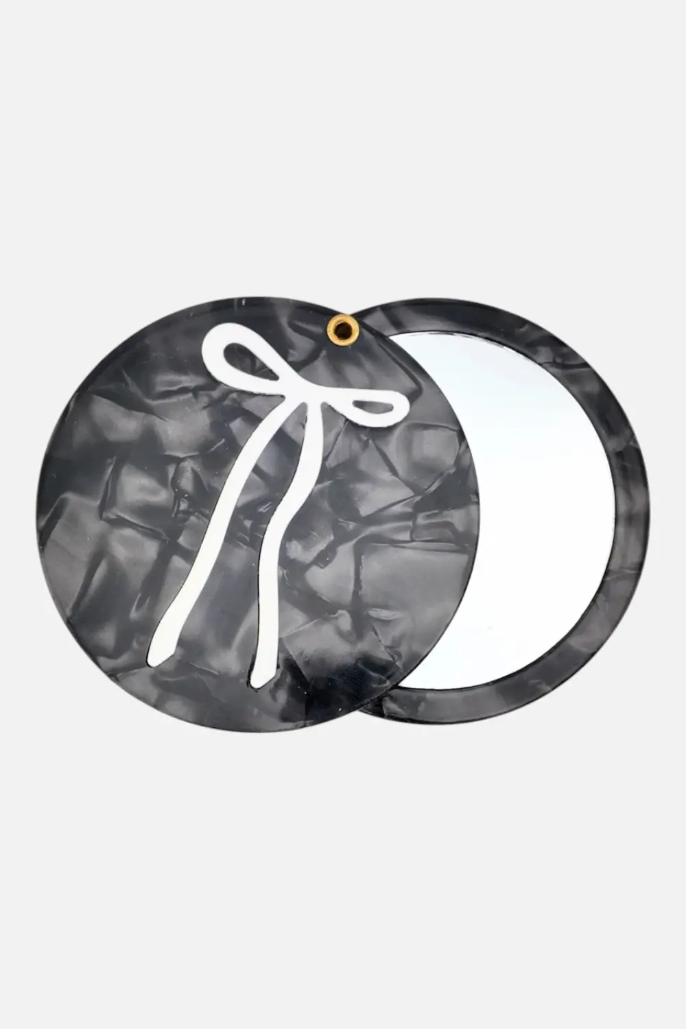 Solar Eclipse French Bow Compact Mirror 1
