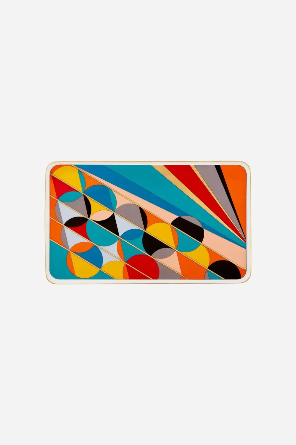 Vista Alegre Futurismo Rectangular Tray Large 1
