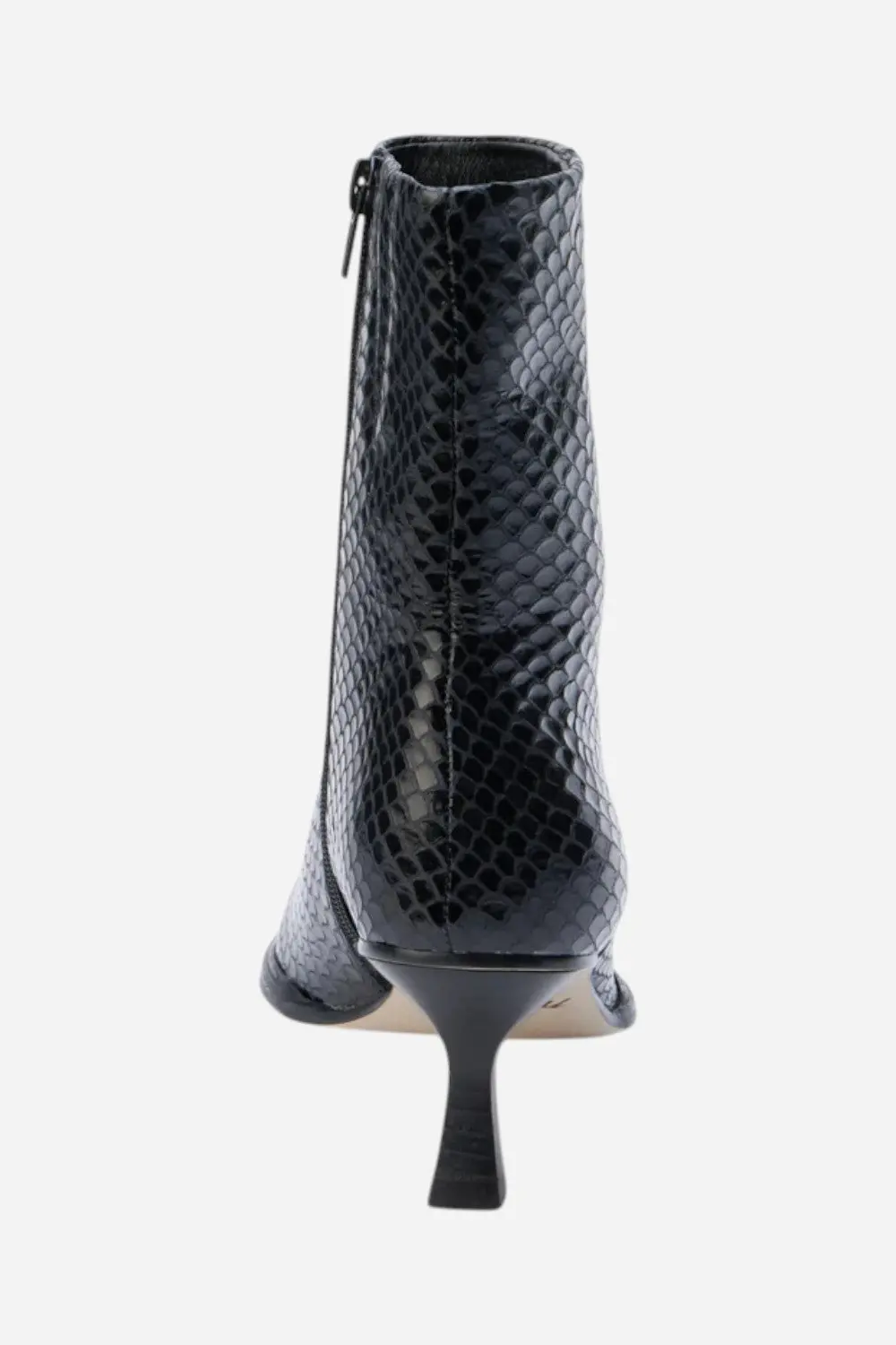 Matisse Gabbie Kitten Heel Bootie In Black/Snake 4