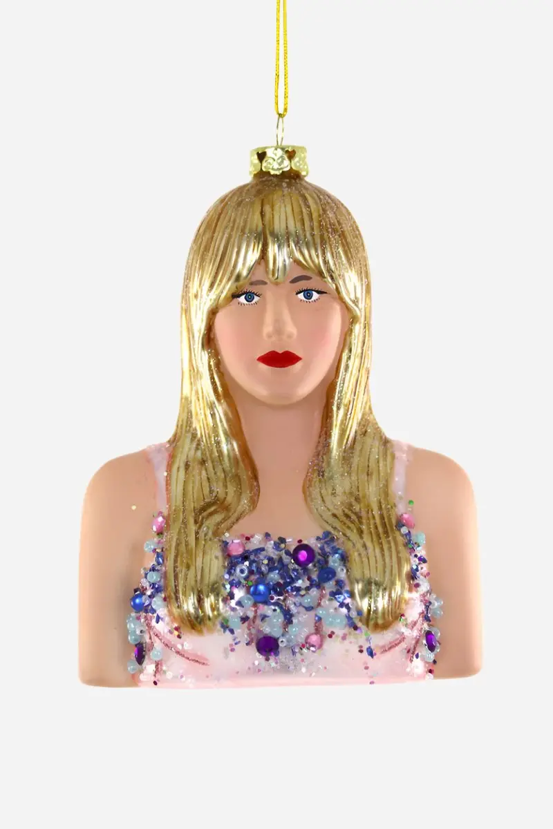 Taylor Swift Christmas Ornament 1