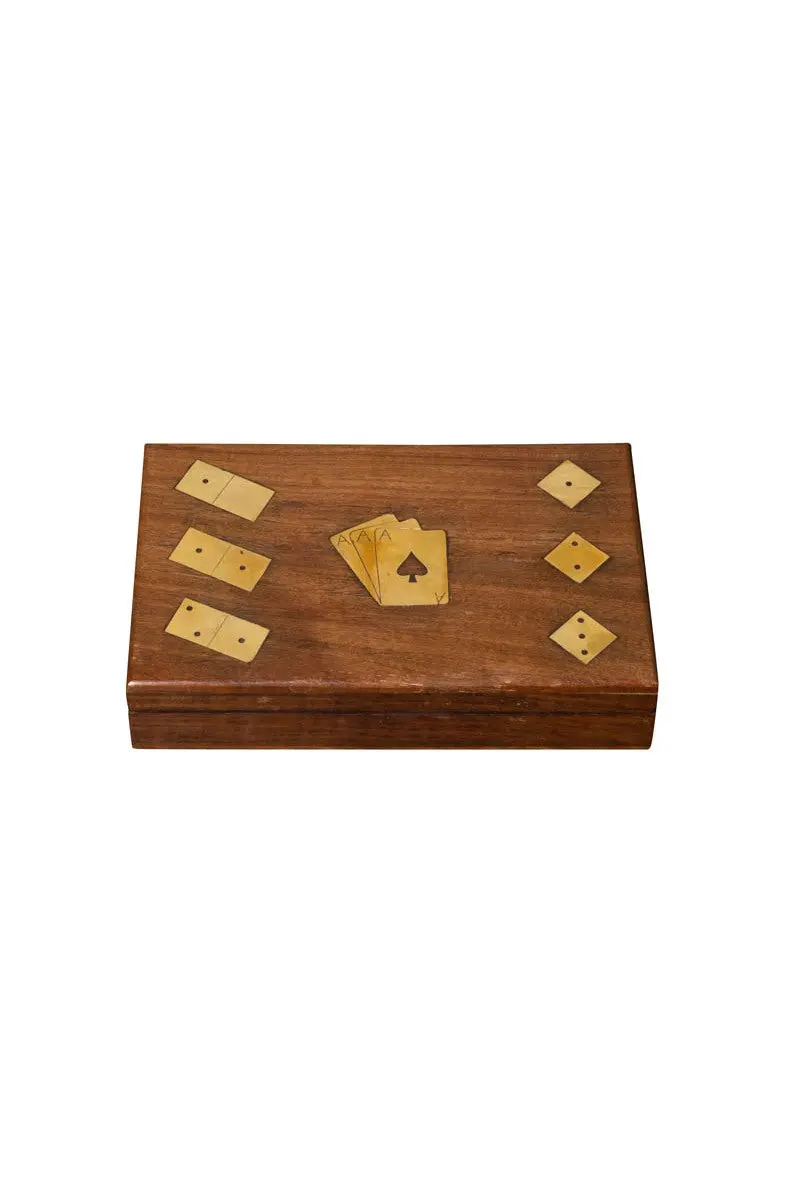 Chehoma Game Box With Brass Details 1