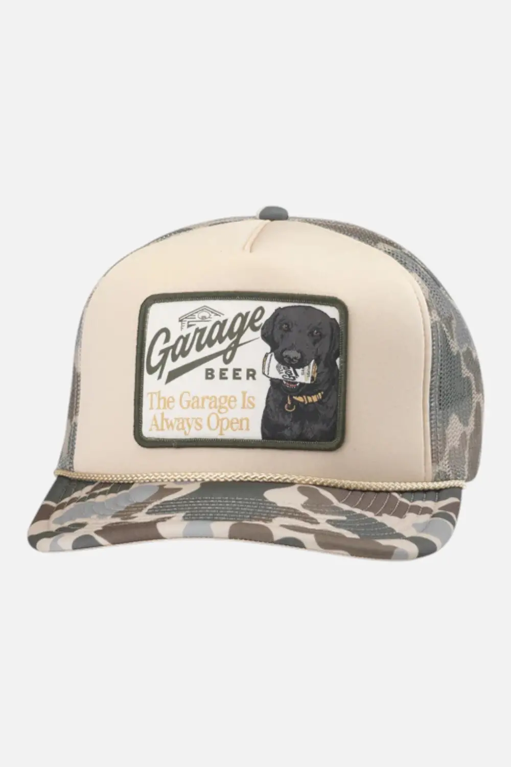 Garage Beer Mallard Foamy Hat In Sand 1