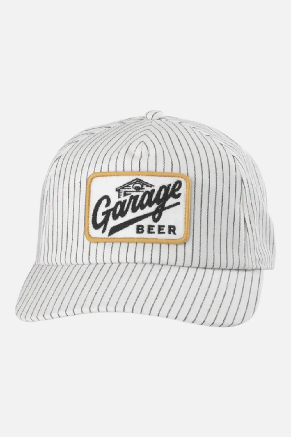 Garage Beer Tulsa Hat In Ivory & Black 1