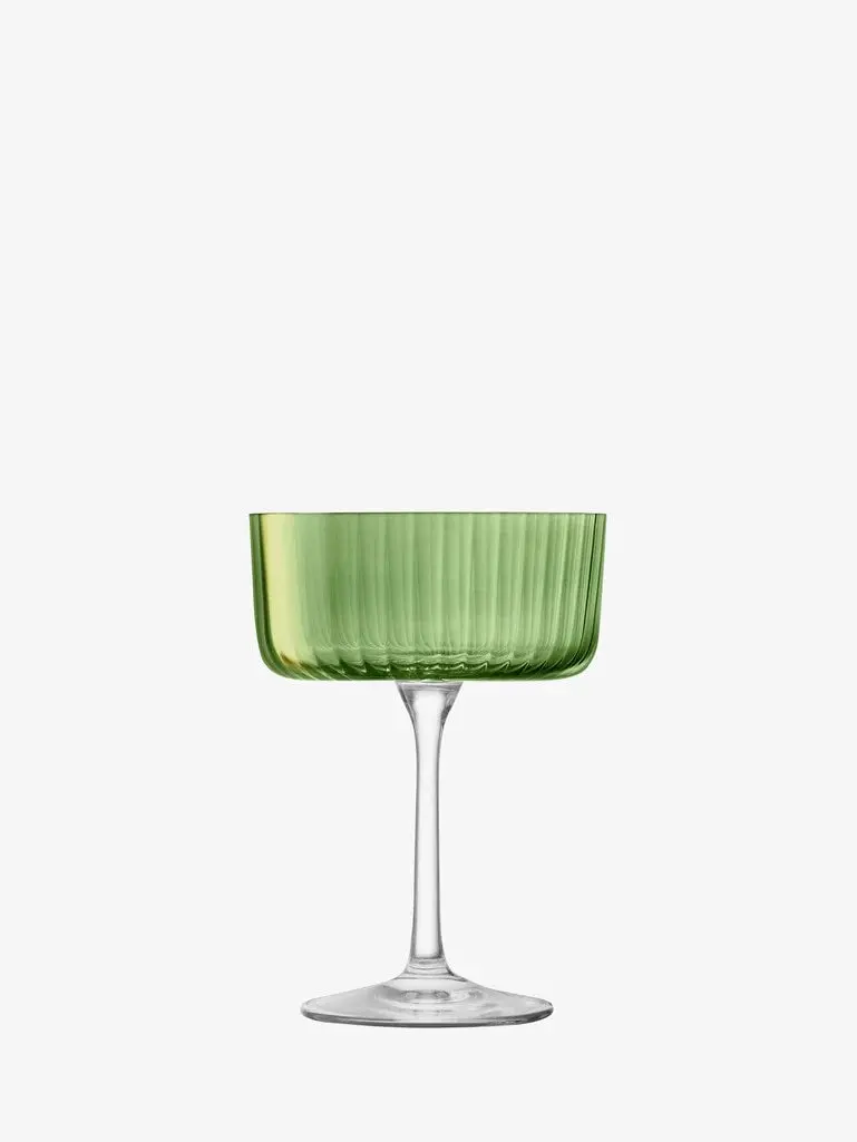 Lsa International Gems Champagne/Cocktail Glass In Jade 8 Oz, Set Of 4 2
