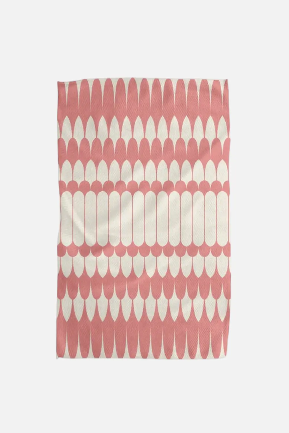 Geometry Towels Salle Rose Tea Towel 1