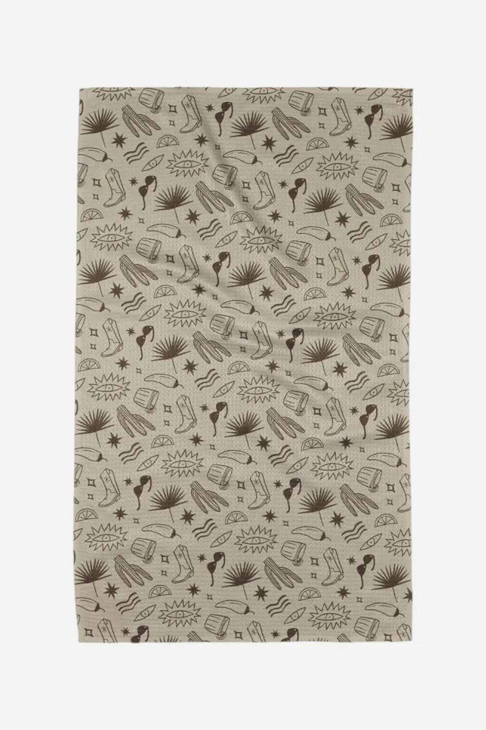 Geometry Towels Bonfire Nights Tea Towel 1