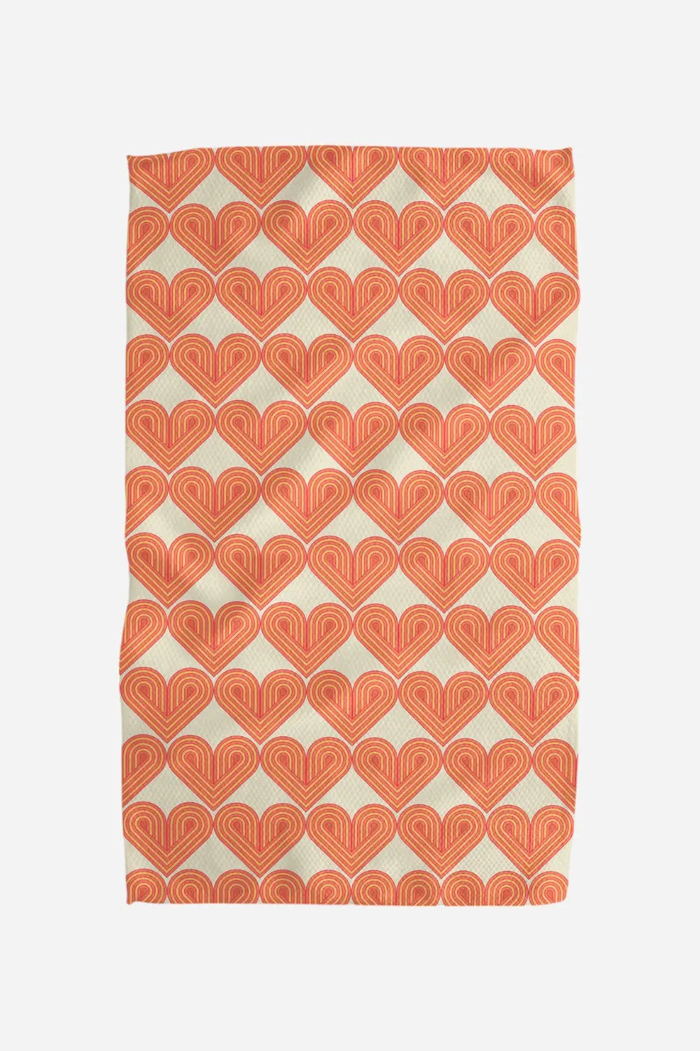Geometry Towels Retro Lovers Tea Towel 1