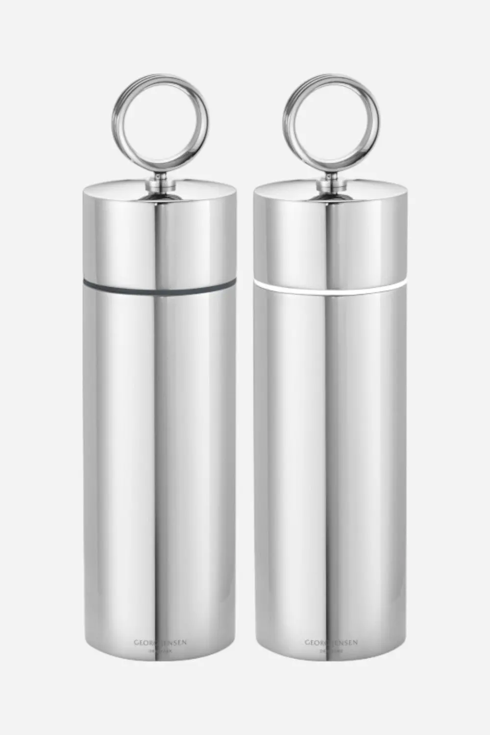 Georg Jensen Bernadotte Salt & Pepper Grinder Set - Design Inspired By Sigvard Bernadotte 1