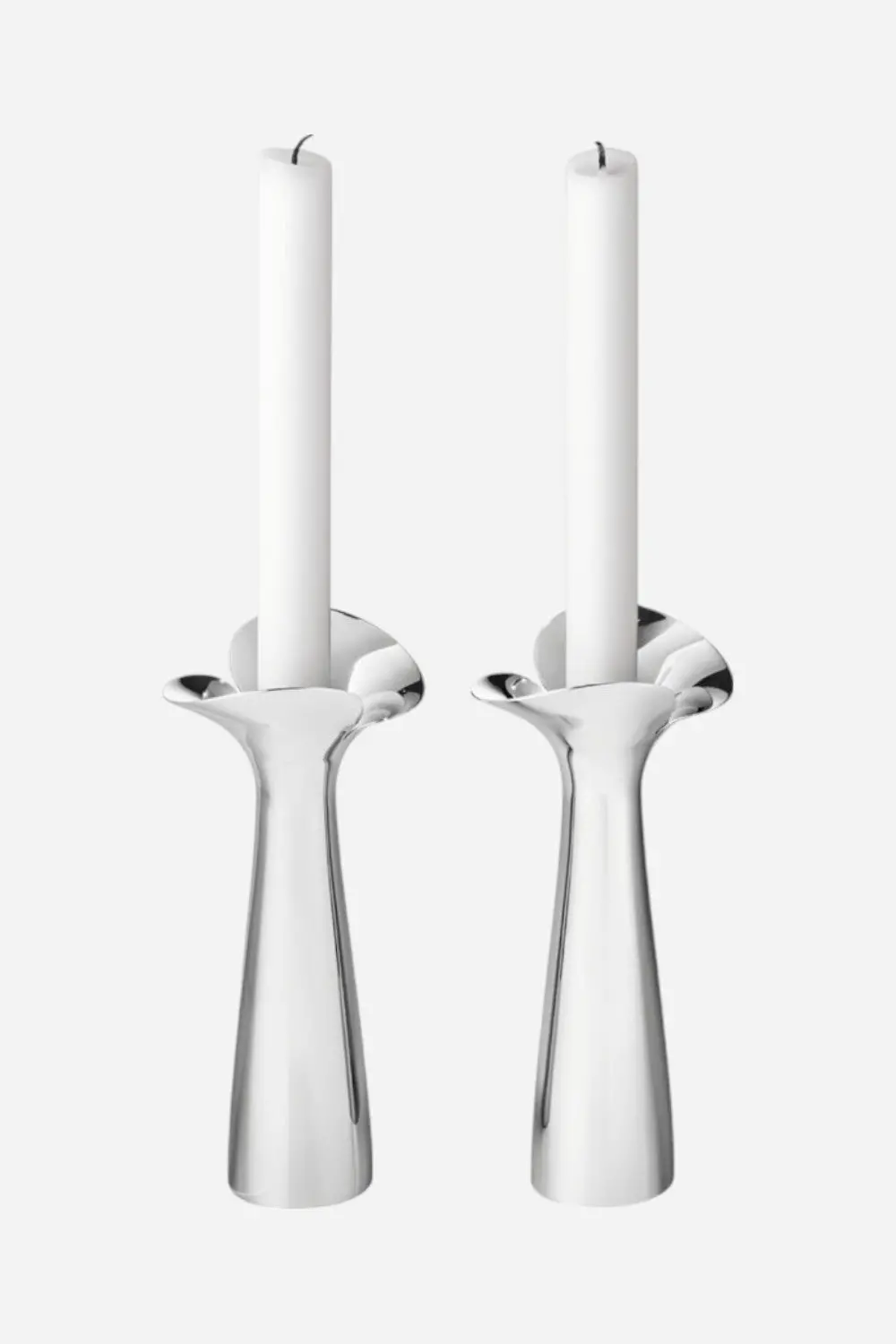 Georg Jensen Bloom Botanica Candleholders, 2 Piece 1