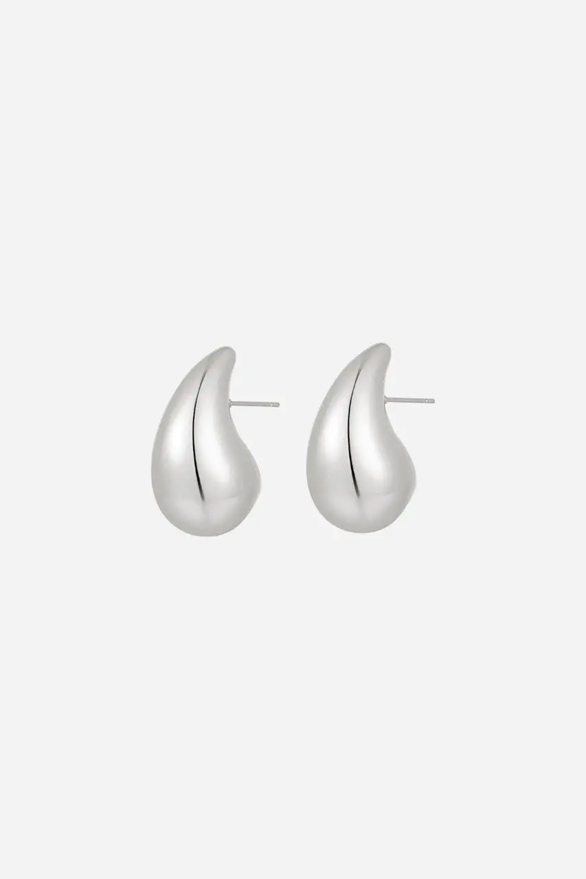 Luv Aj Gia Hoops In Silver 1