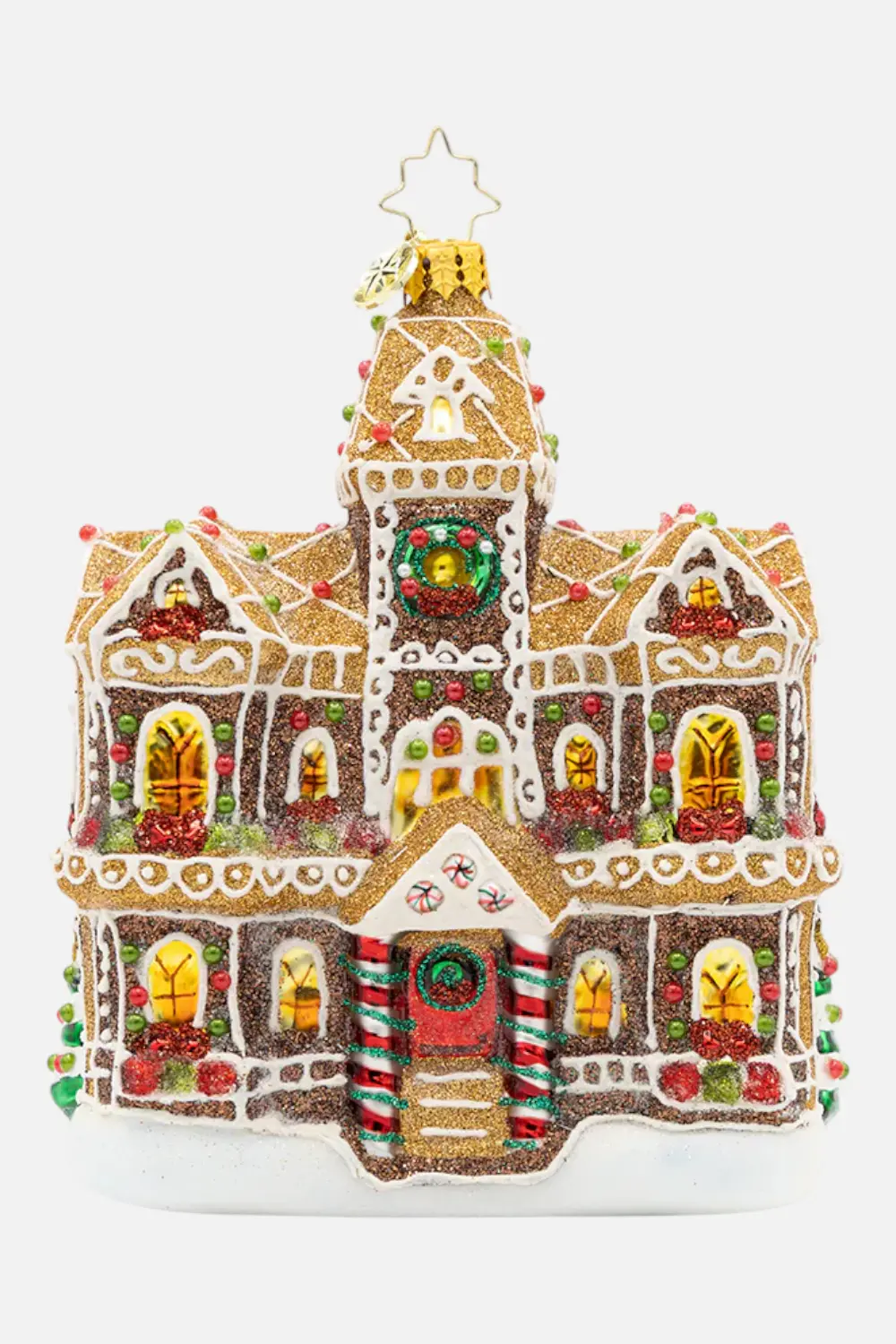 Gingerbread Manor Ornament 1