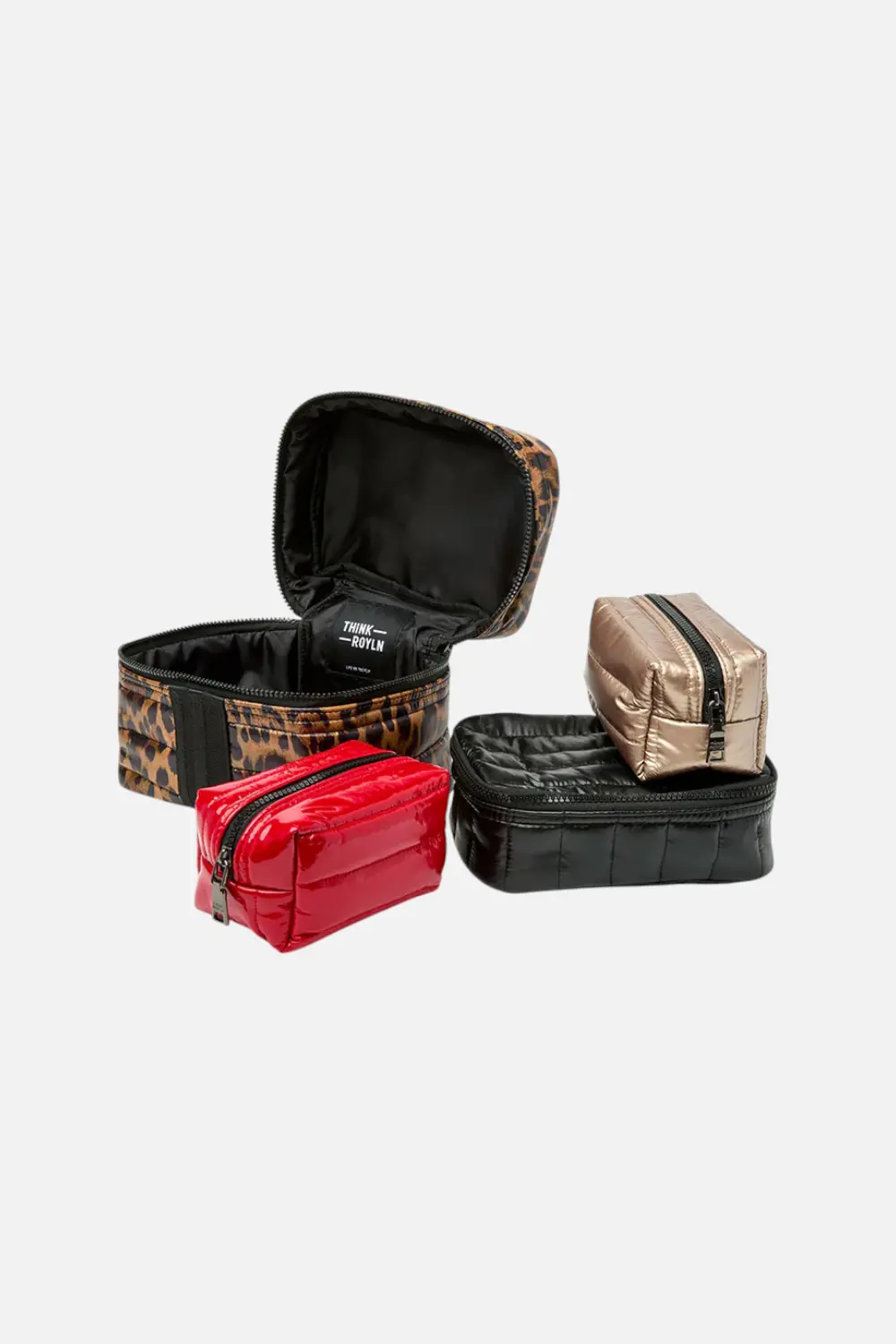Think Royln Glamour Girl Kit In Leopard, Black, Cashmere, & Lipstick 2