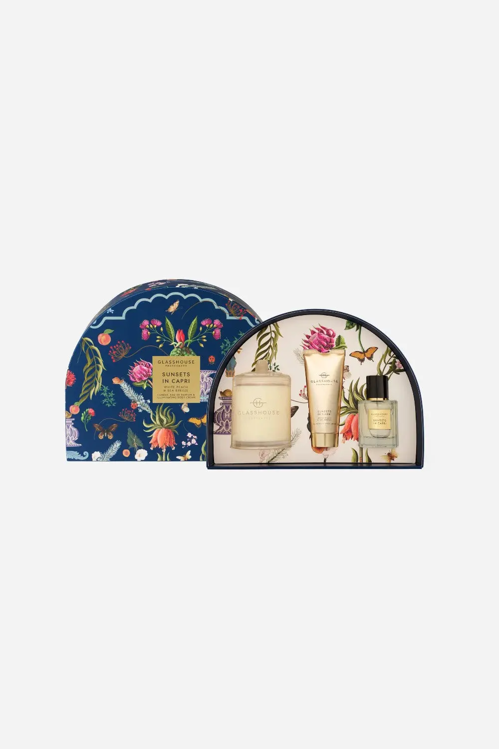 Glasshouse Sunsets In Capri Fragrance Trio Gift Set 1
