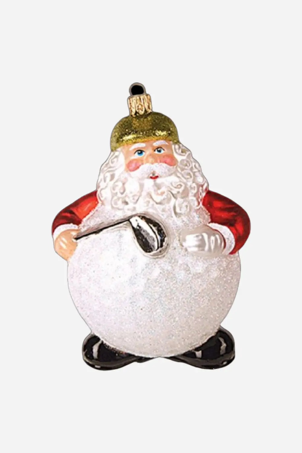 Golf Ball Santa Tree Ornament 1