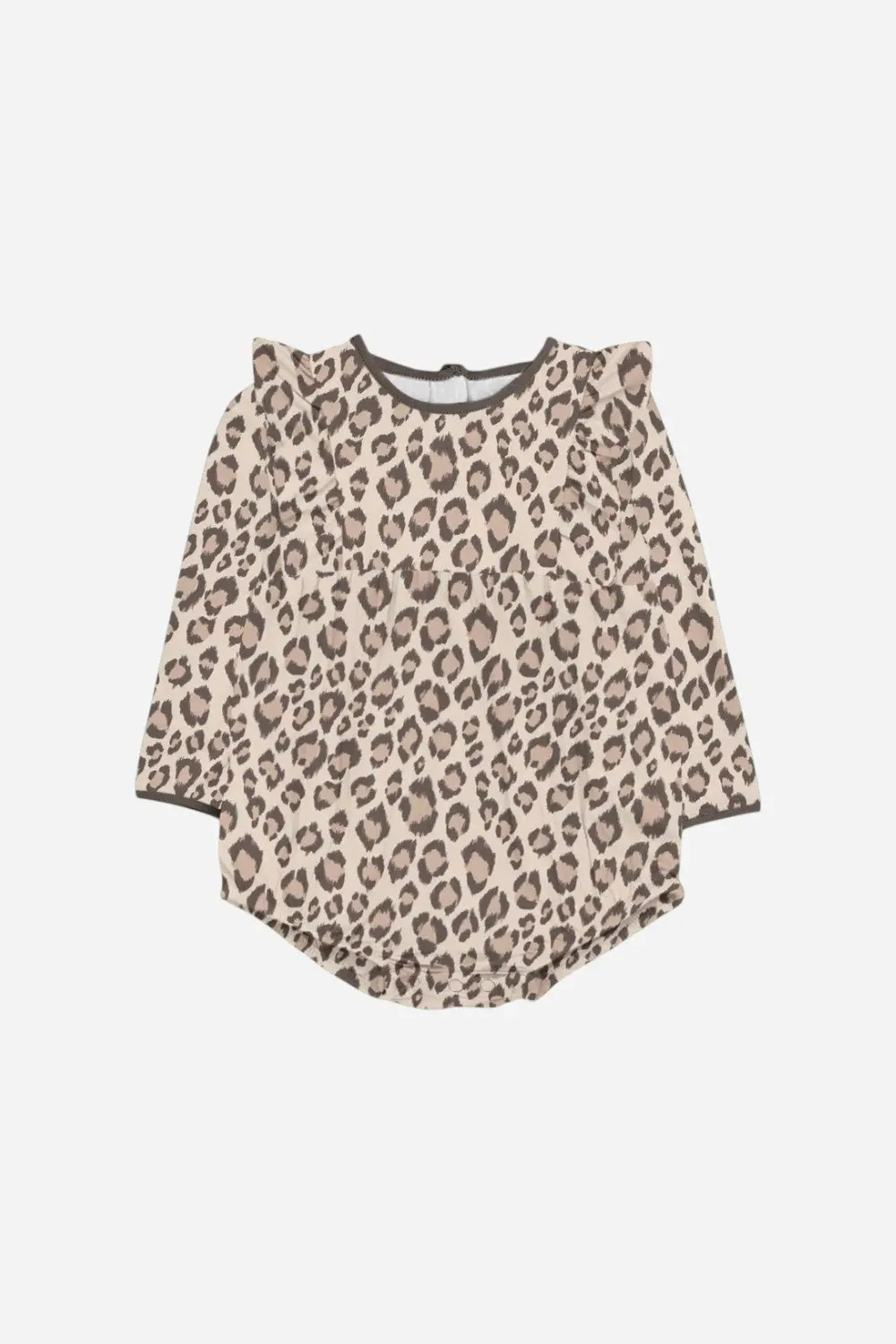 Goosies Classic Leopard Long Sleeve Flutter Bubble 1