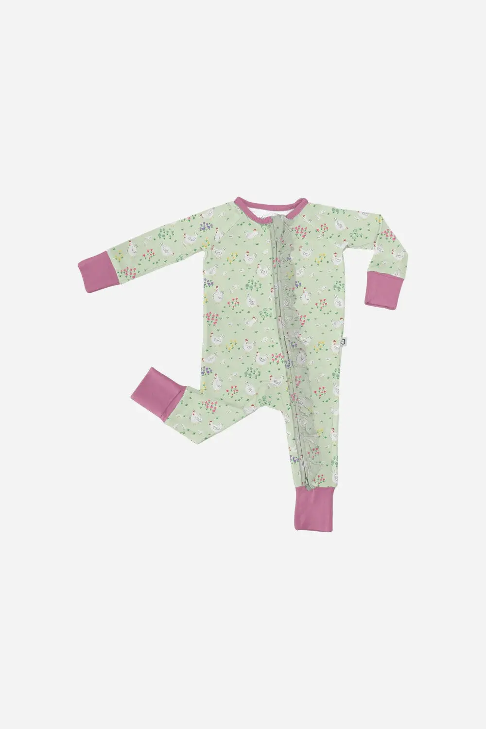 Goosies Ls Zip Pj - Spring Chickens 1