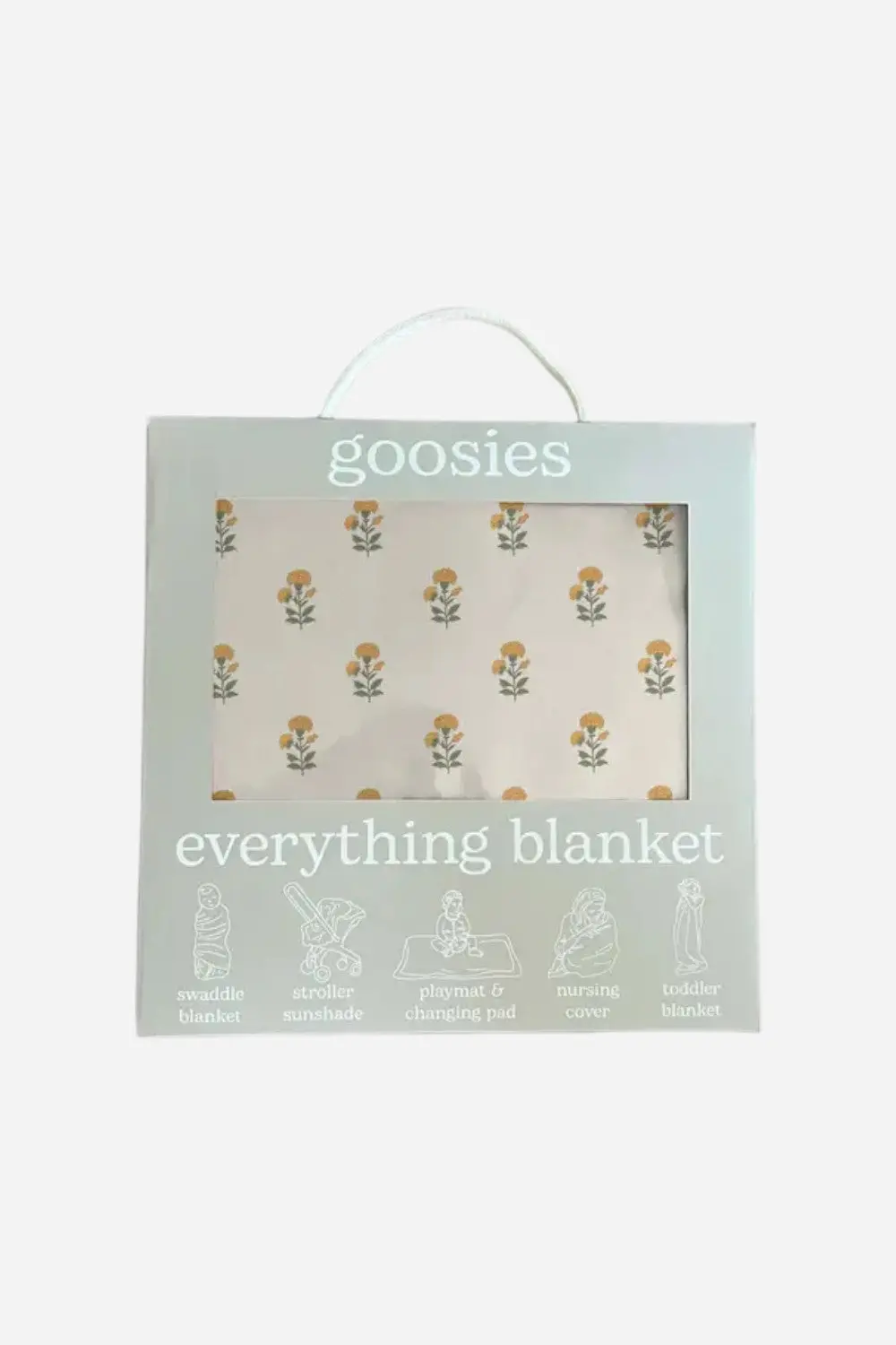 Goosies Marigold Block Everything Blanket 1