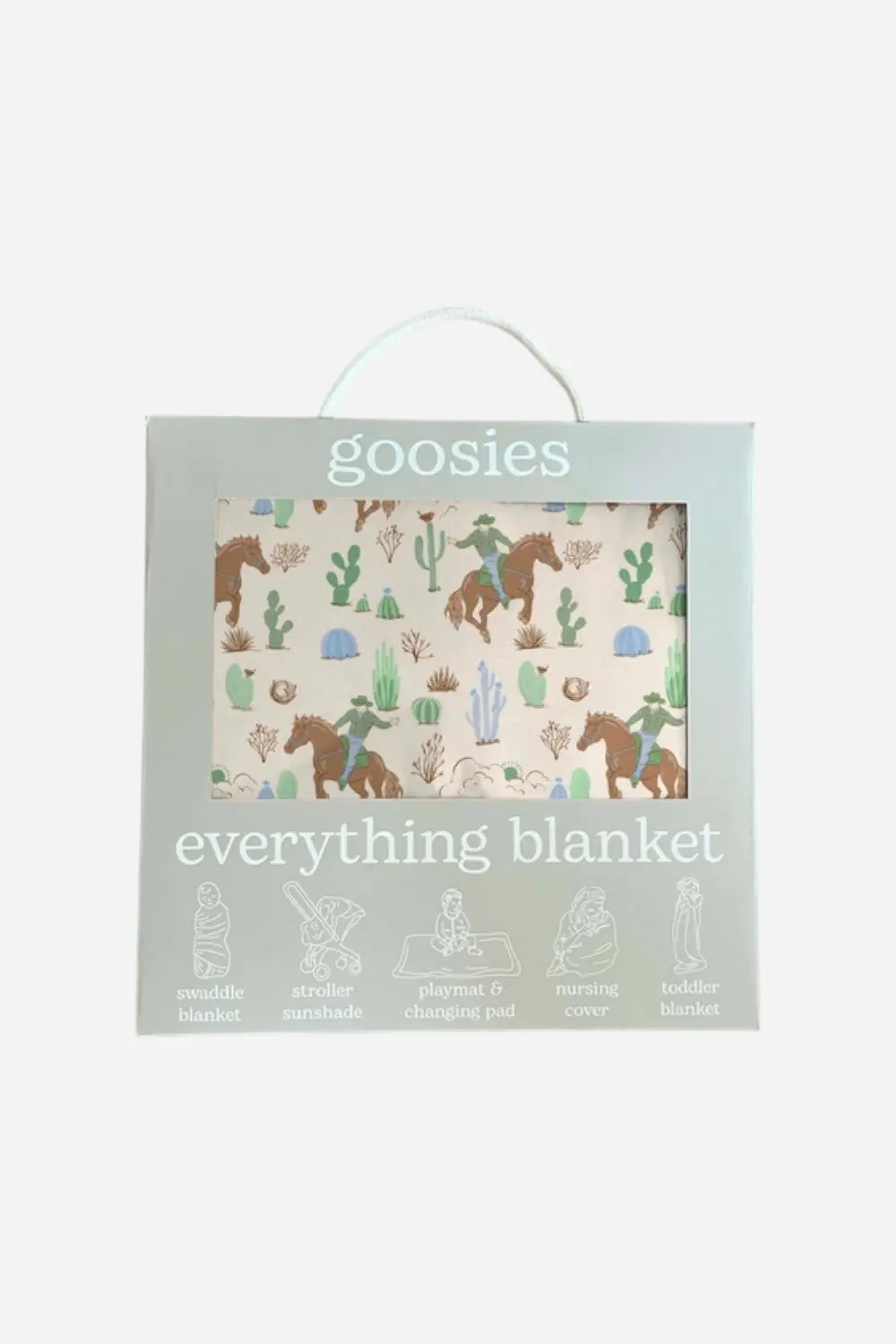 Goosies Saddle Up, Cowboy Everything Blanket 1