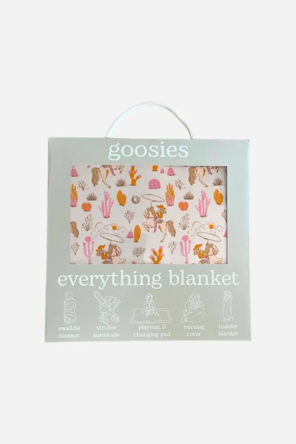 Goosies Saddle Up, Cowgirl Everything Blanket 1