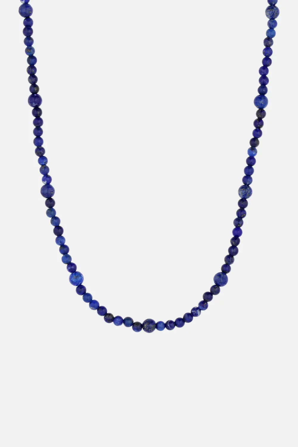 Gorjana Power Gemstone Beaded Necklace In Lapis 2