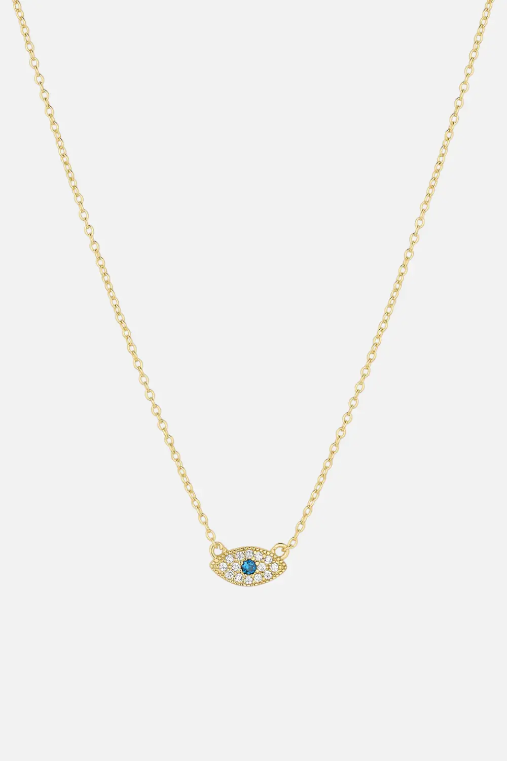 Gorjana Evil Eye Necklace In Gold 1