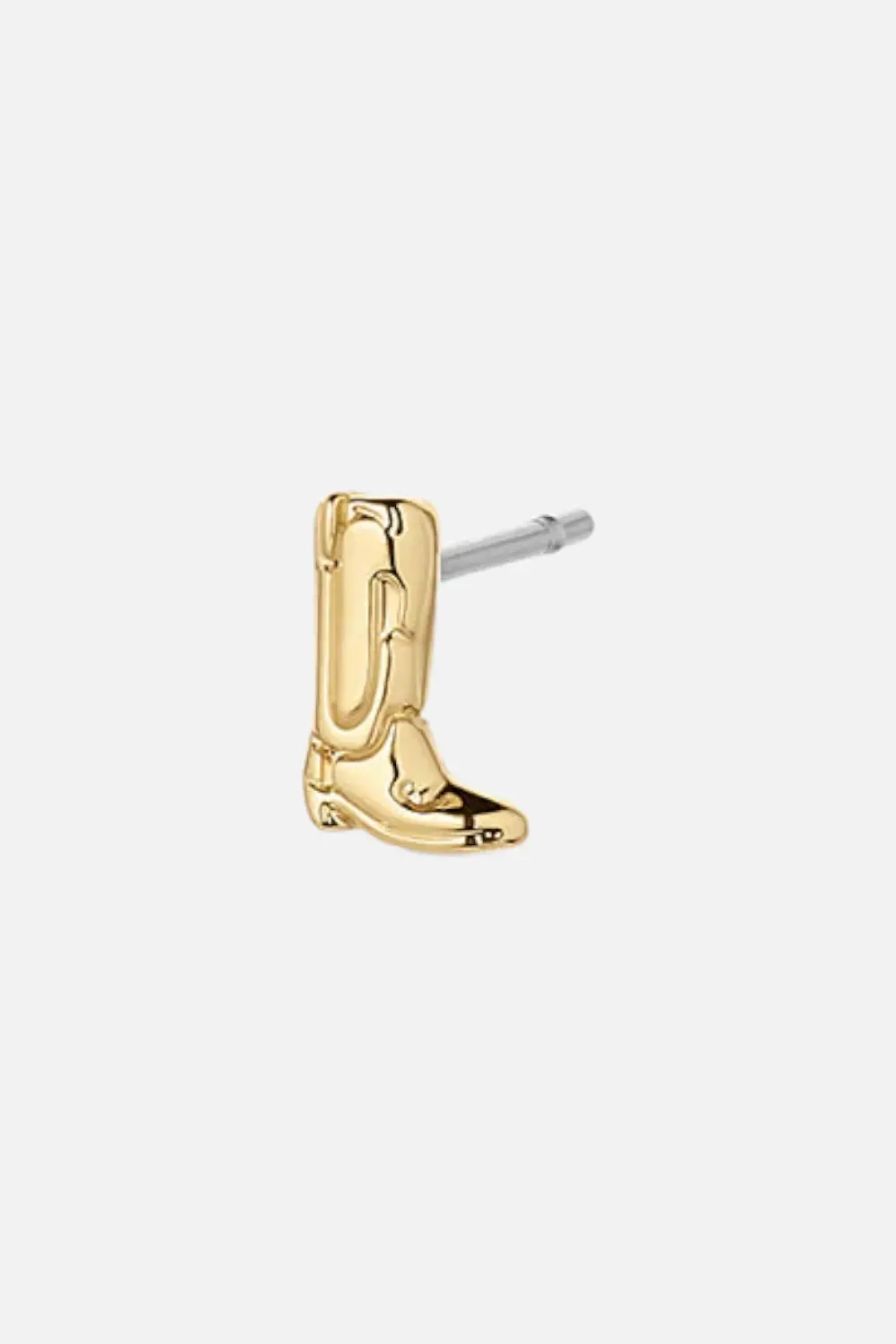 Gorjana Cowboy Boot Single Stud In Gold 1