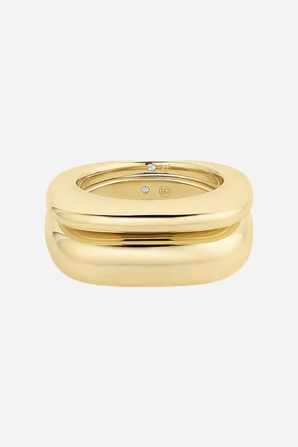 Gorjana Charlie Ring Set - Size 7 1