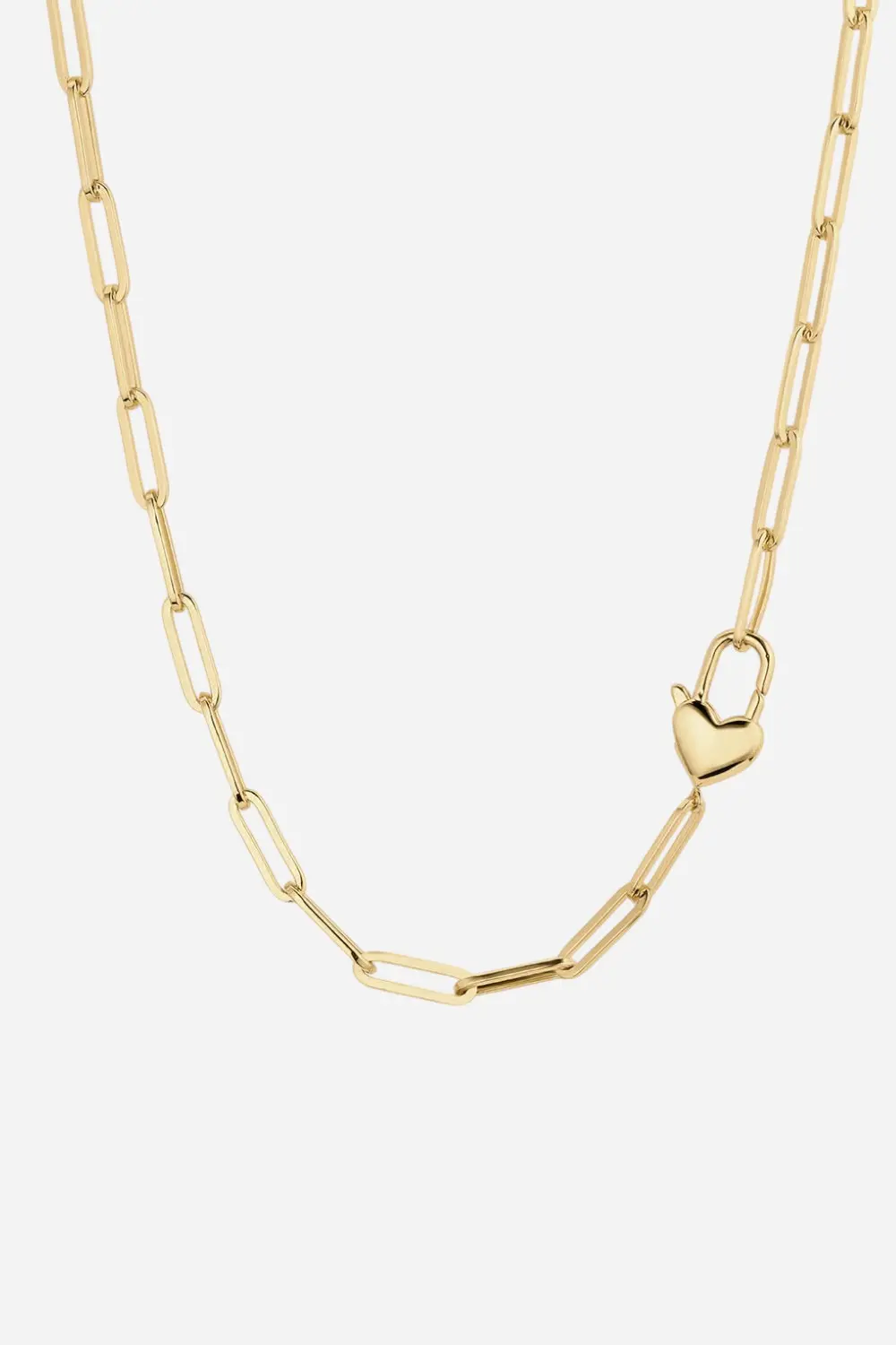 Gorjana Heart Padlock Necklace 1