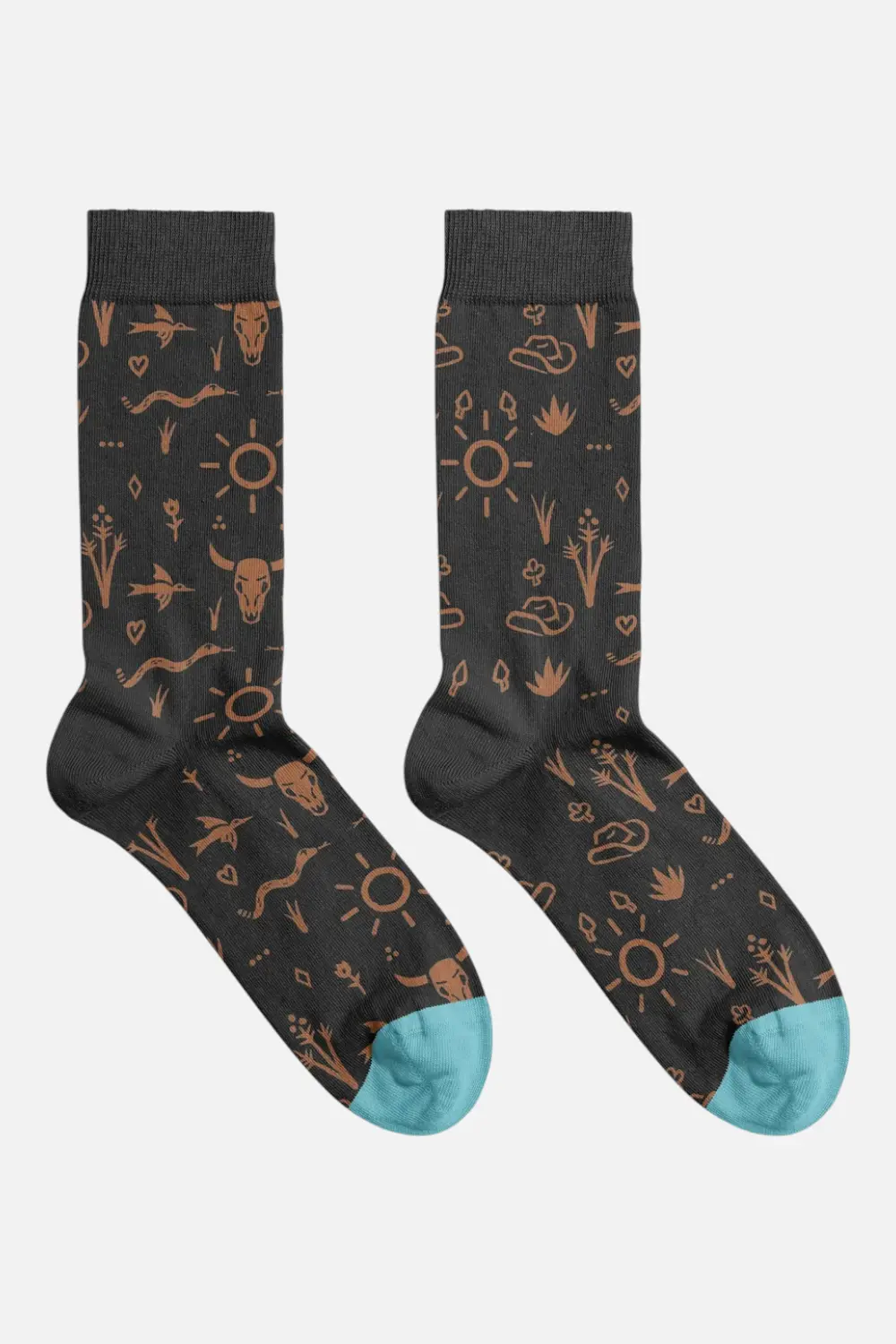 Grasslands Western Socks 1