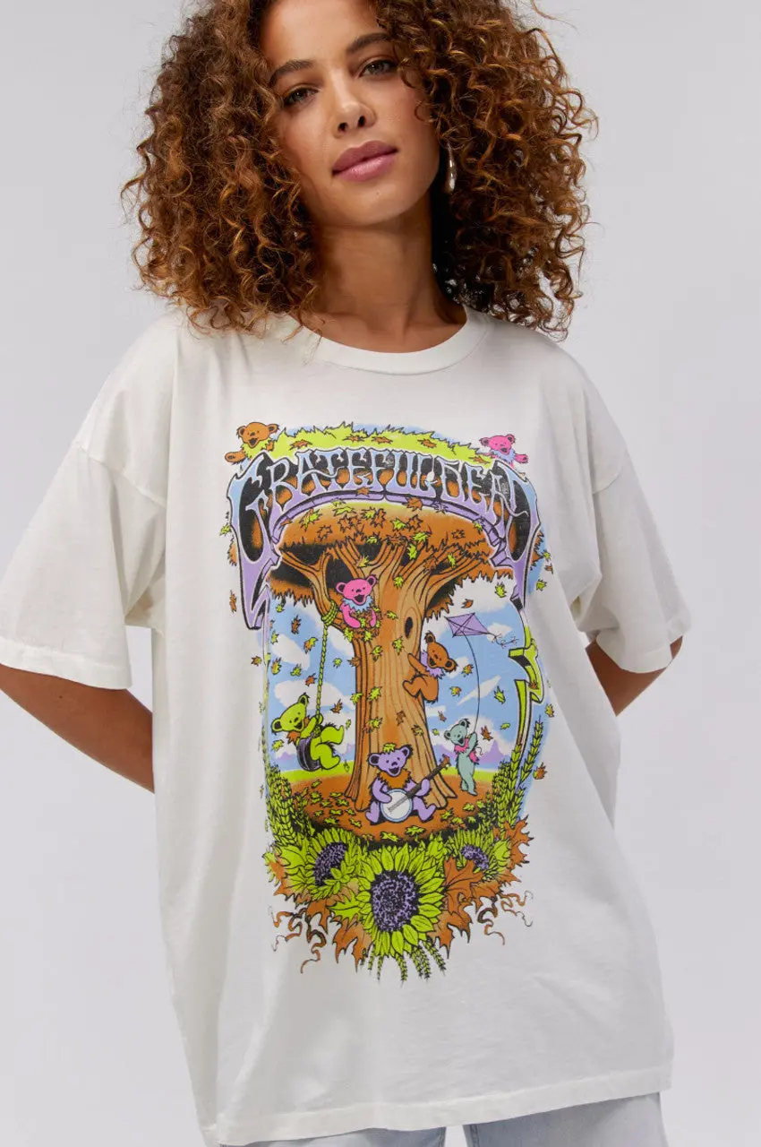Daydreamer La Grateful Dead Autumn Bears Merch Tee 1