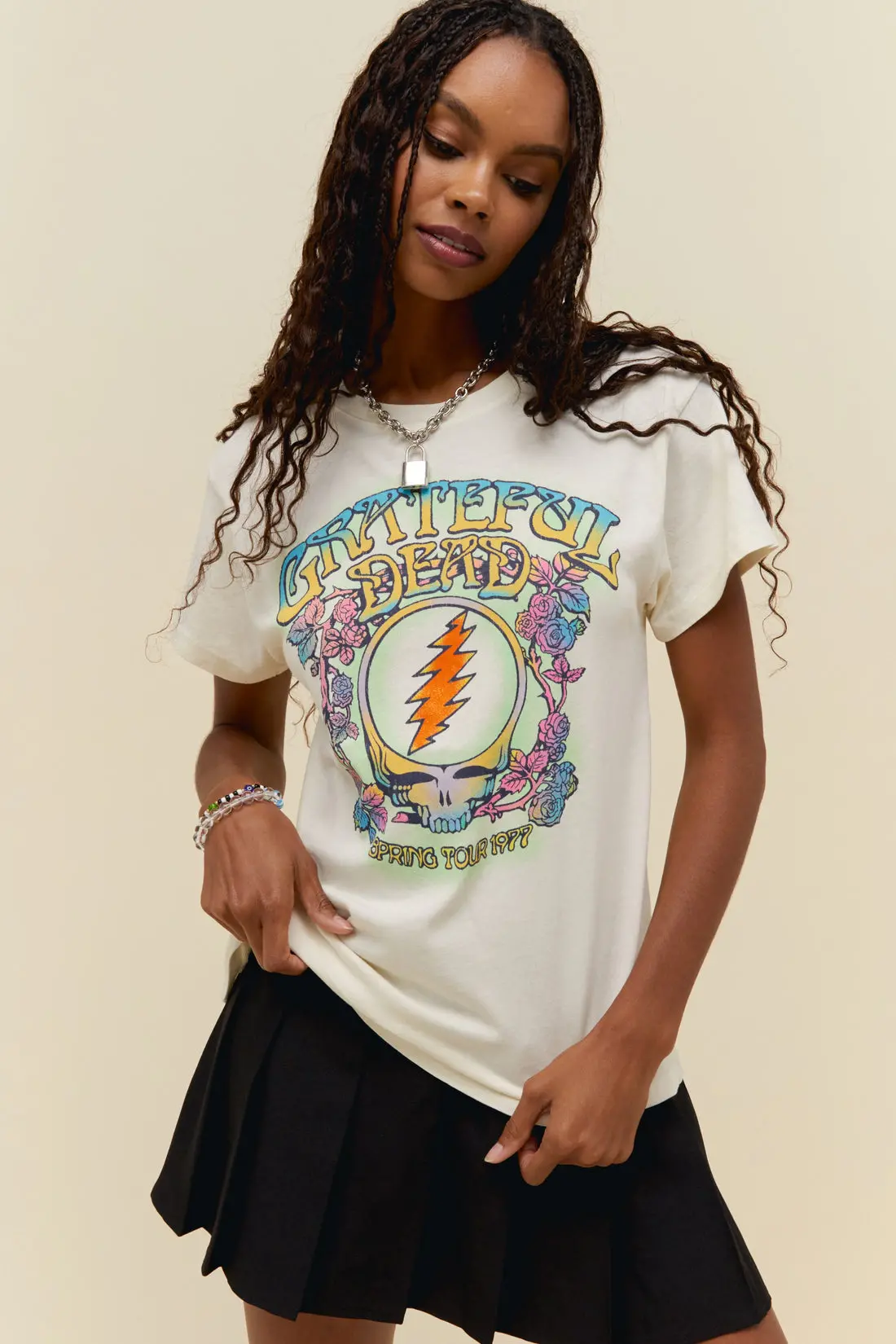 Daydreamer La Grateful Dead Spring Tour 1977 Tour Tee 1