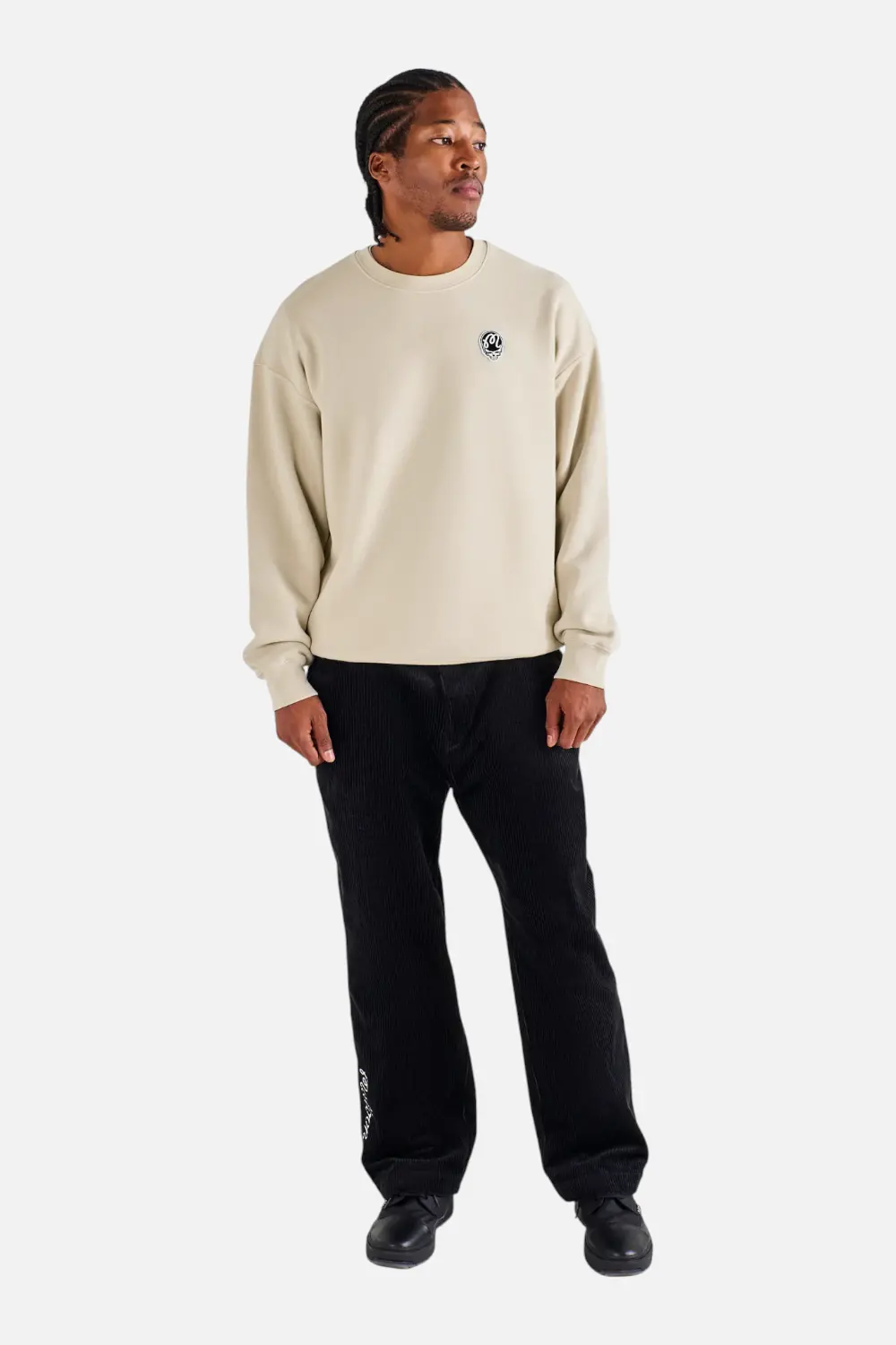 Malbon Golf Men's Grateful Dead Range Sweatshirt In Rainy Day 1