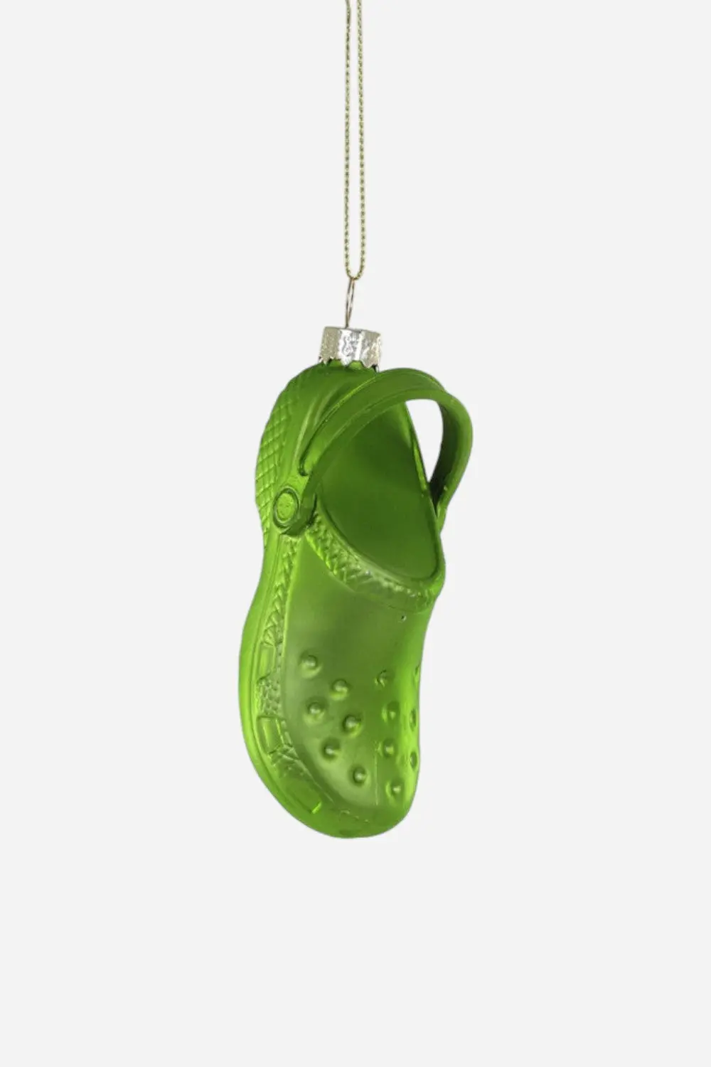 Green Clog Ornament 1