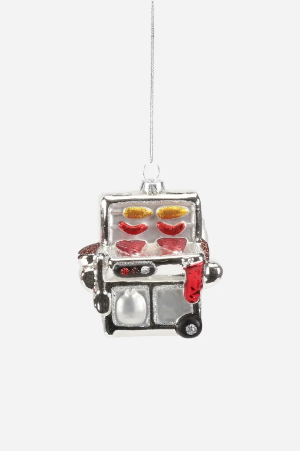 Grill Silver Ornament 1