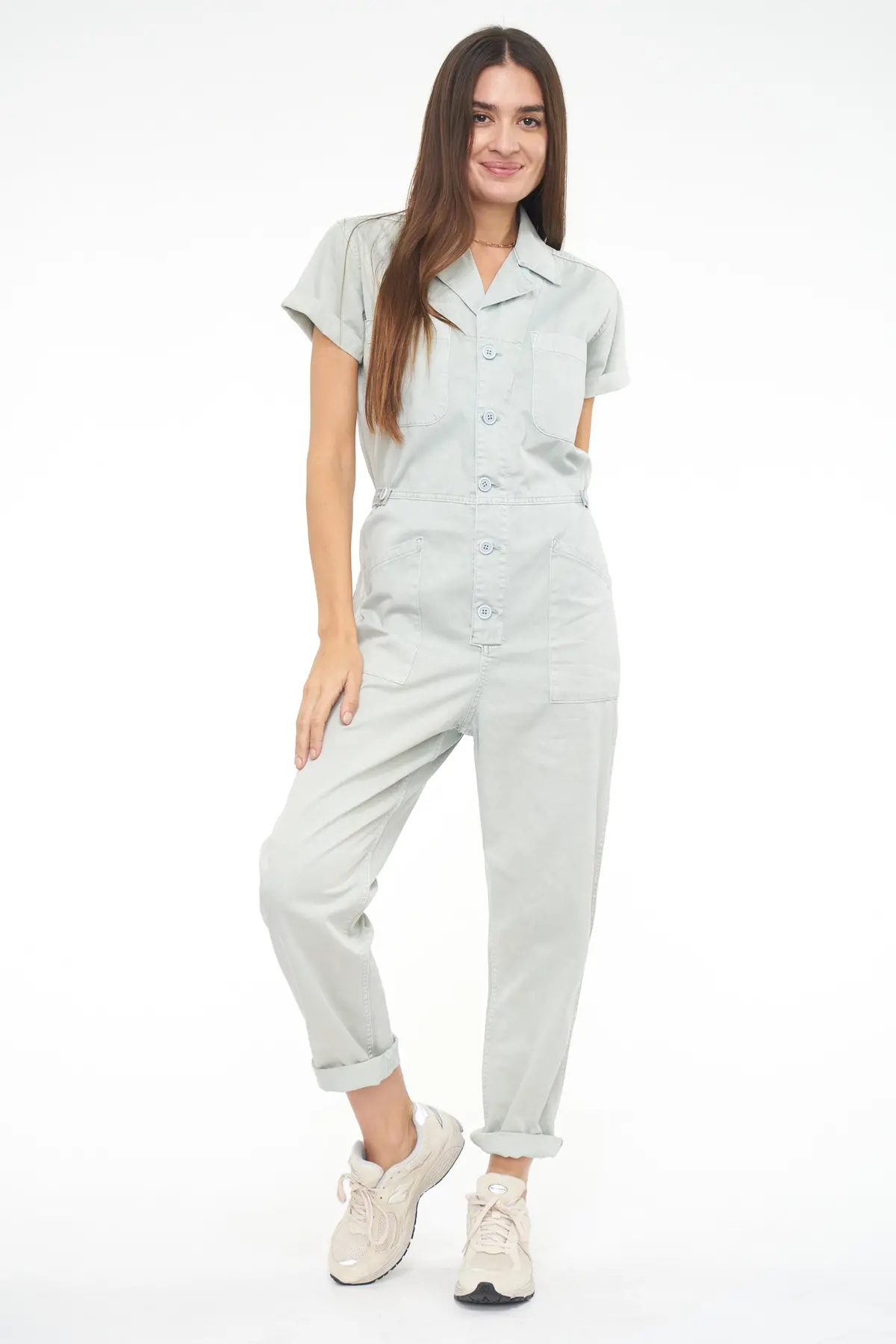 Pistola Grover Short Sleeve Field Suit In Blue Frost 1