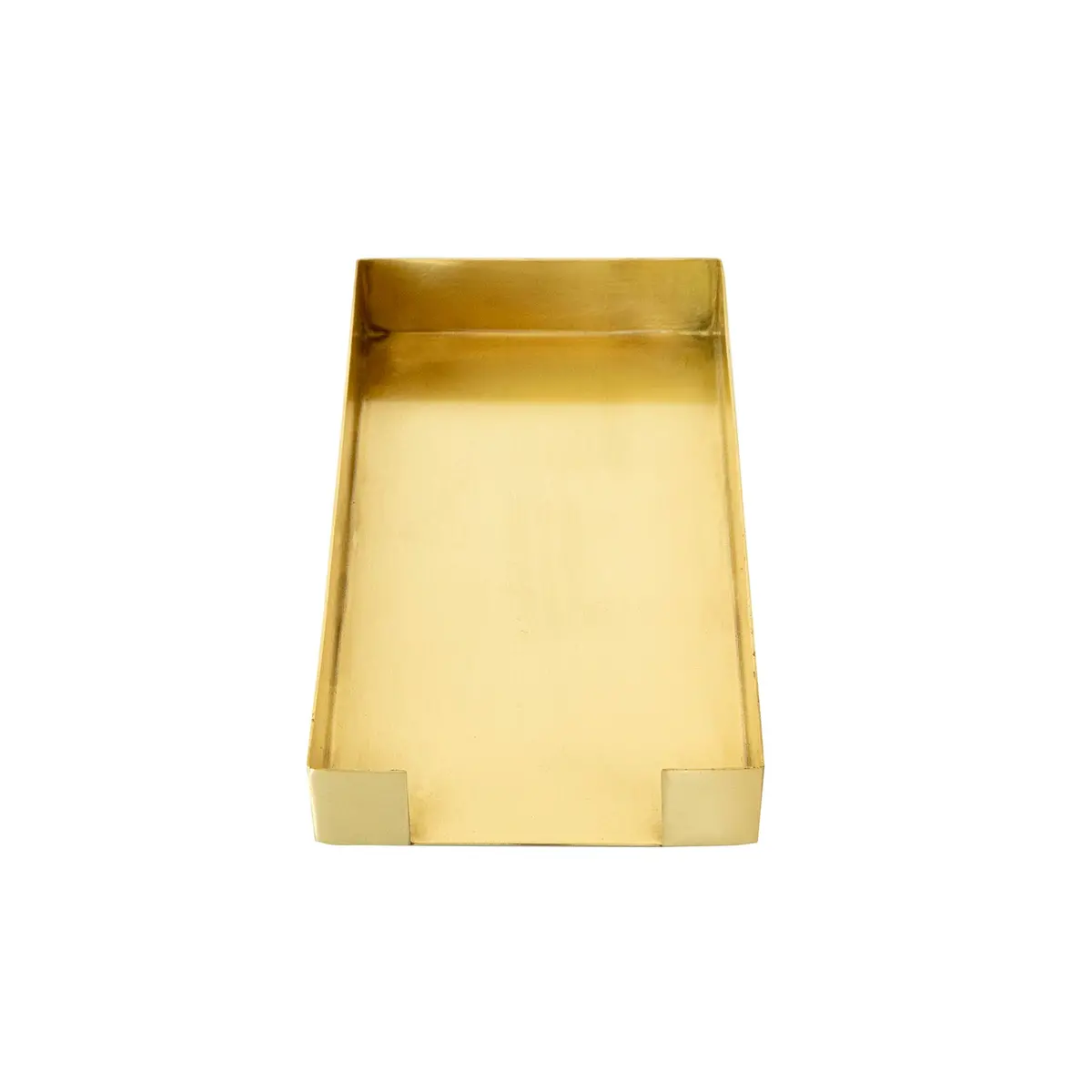 Hester & Cook Guest Napkin Holder In Brass 1