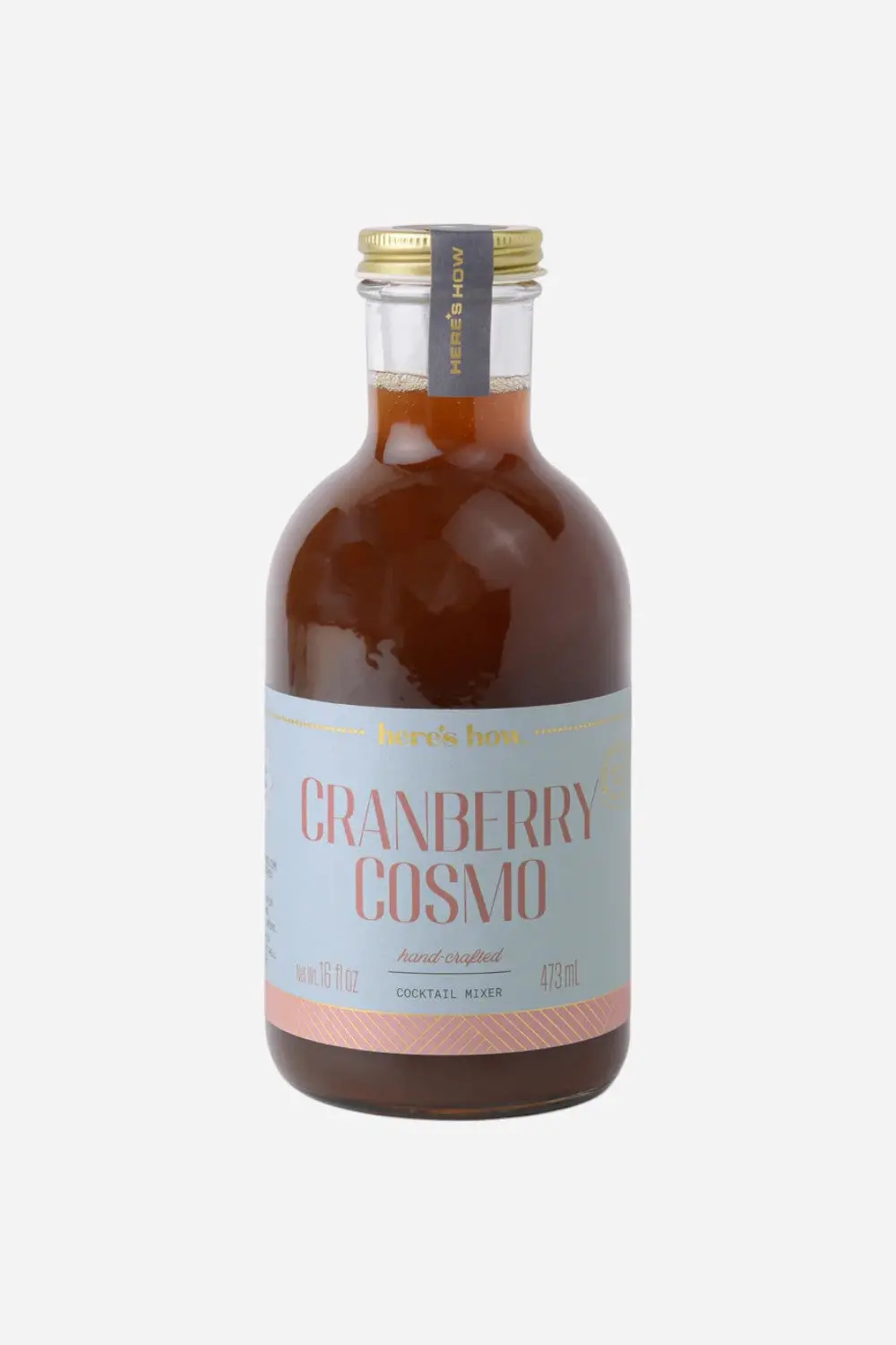 Here's How Cranberry Cosmo Crafted Cocktail Mixer 1