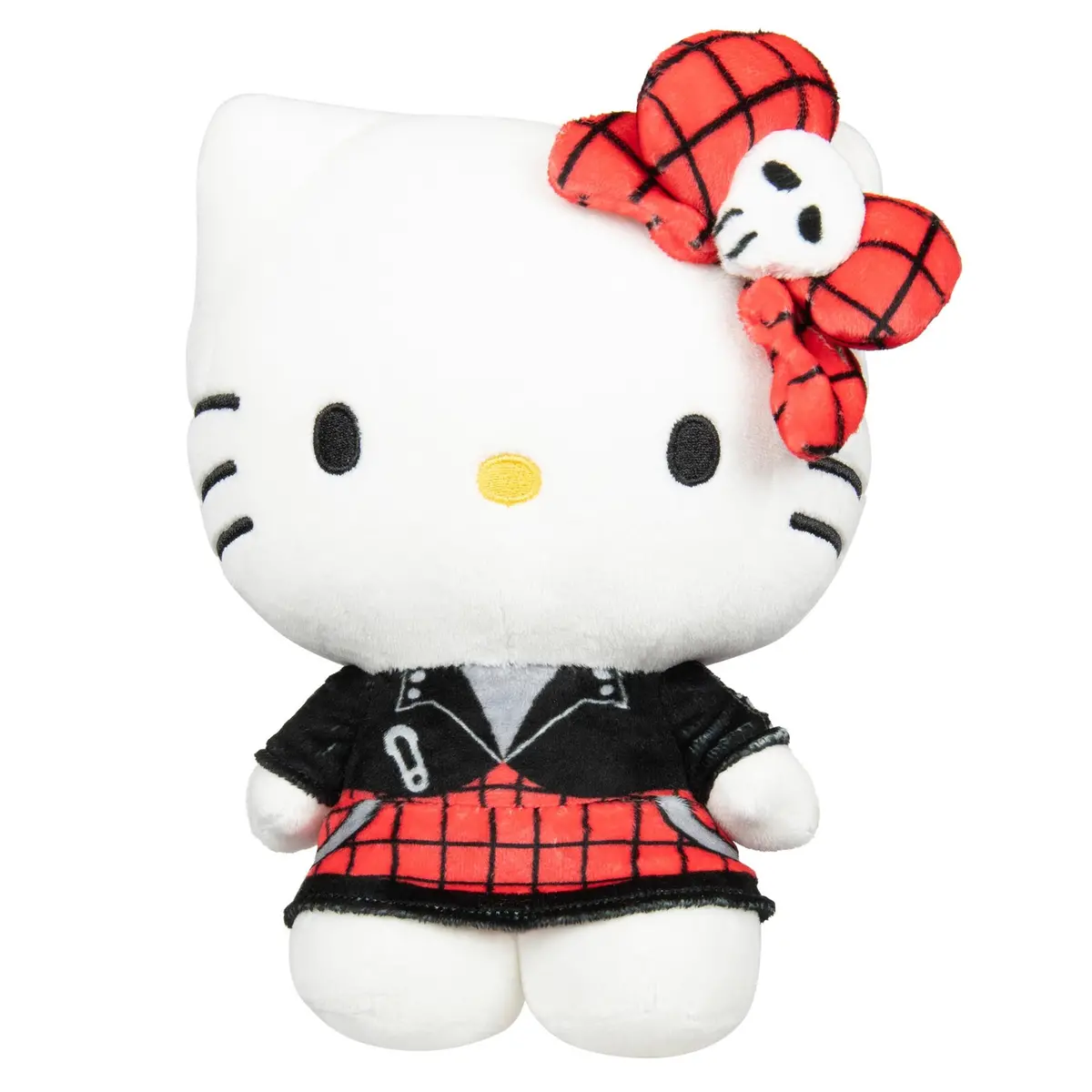 Hello Kitty And Friends Series 2 - Hello Kitty 8-Inch Red Punks Plush 1