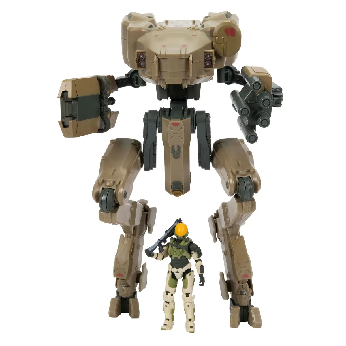 Halo Deluxe Figure - Unsc Mantis And Spartan Eva 1