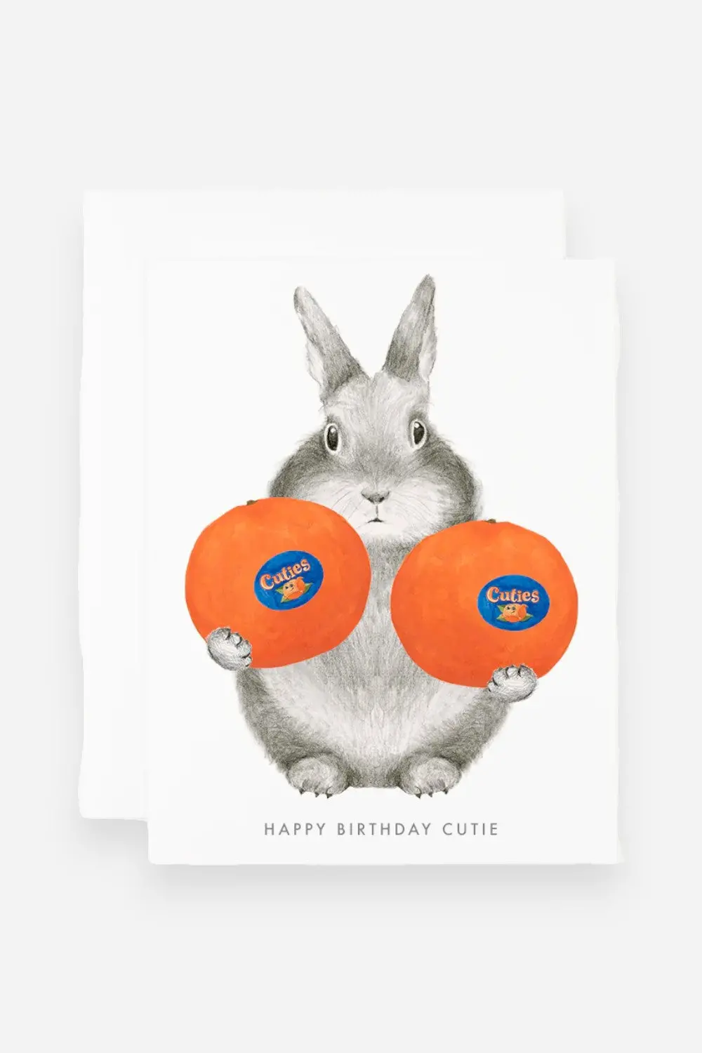 Happy Birthday Cutie Birthday Card 1