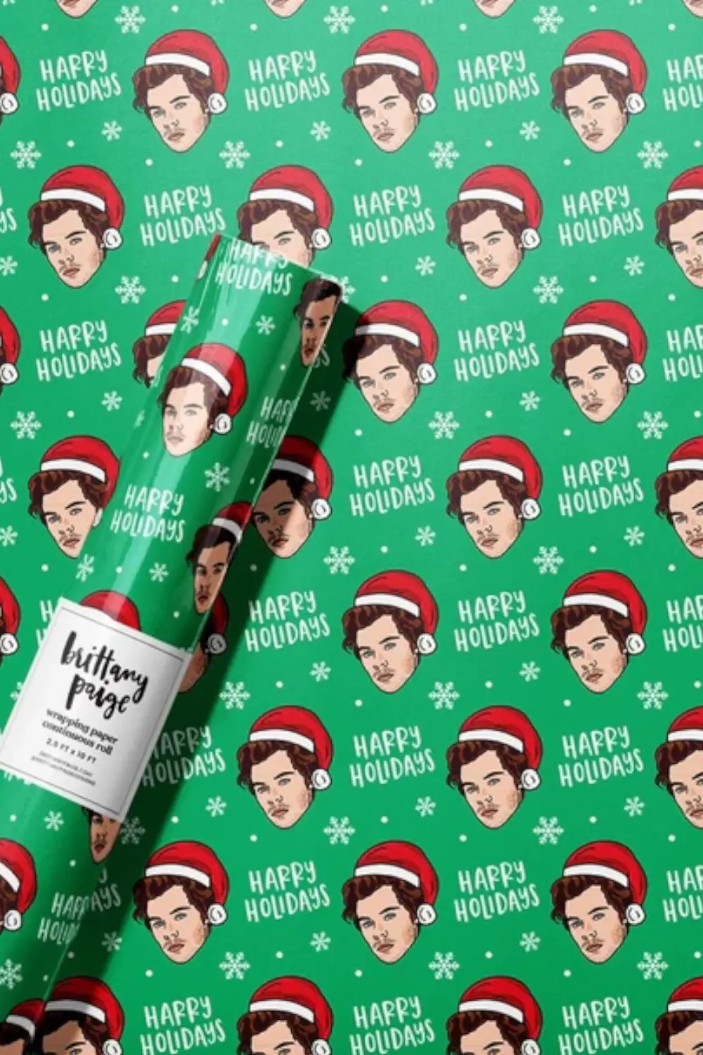 Harry Holidays Wrapping Paper 1