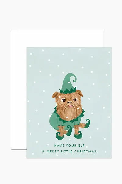 Have Your Elf A Merry Christmas Greeting Card 1