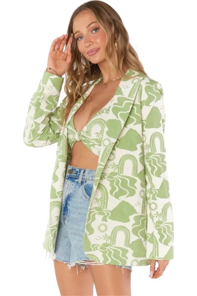 Show Me Your Mumu Hayden Blazer In Desert Sands 1