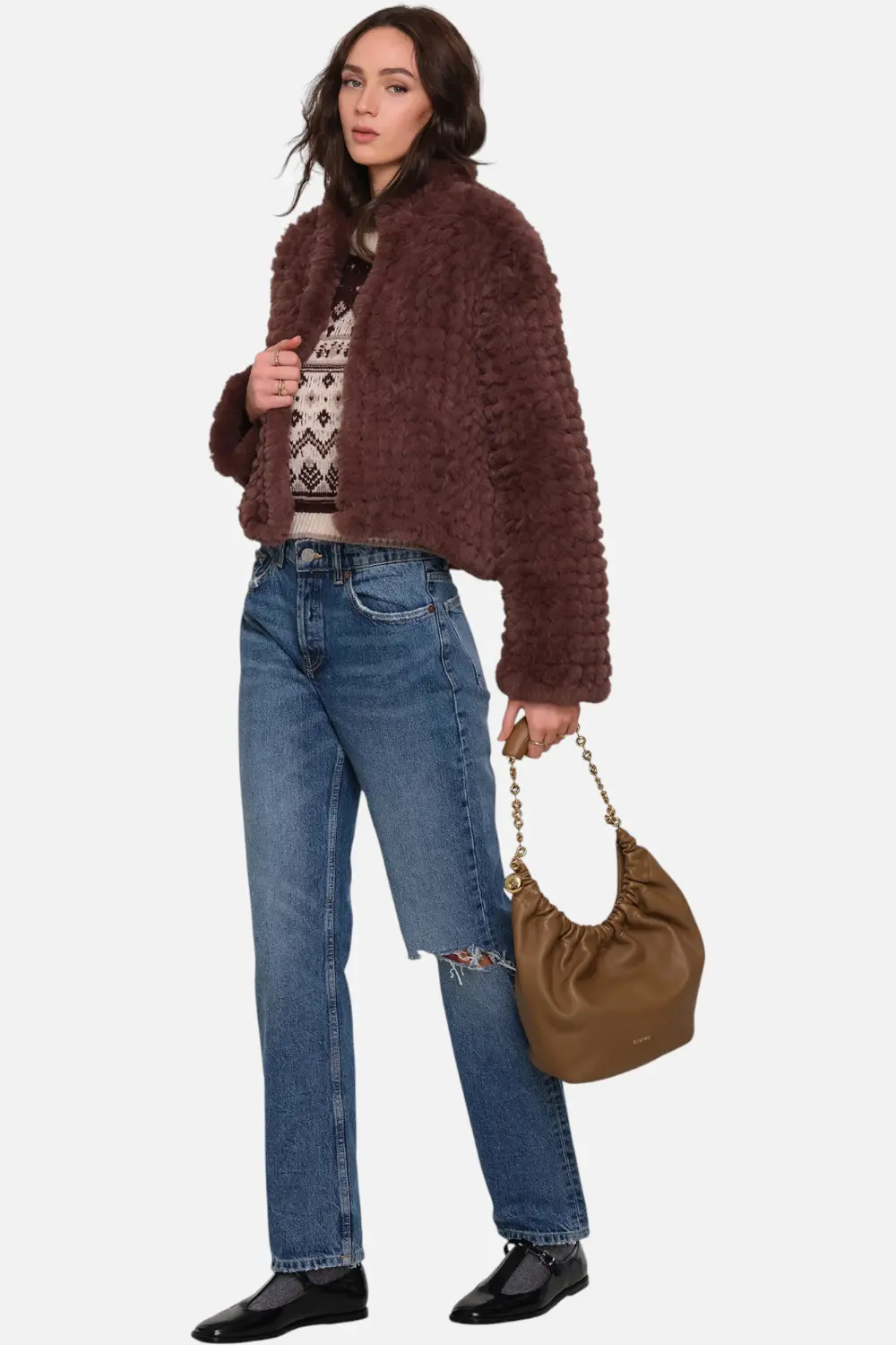 Heartloom Deline Jacket In Mocha 1