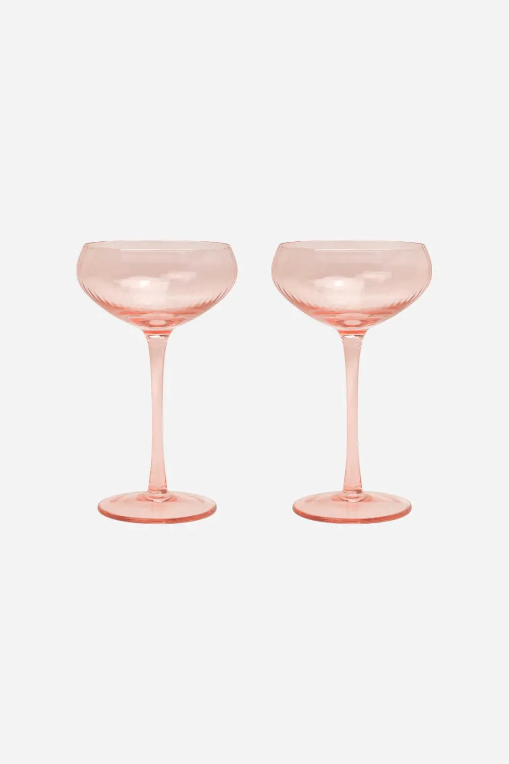 Here's How The Lou Coupe - Set Of 2 Blush 1