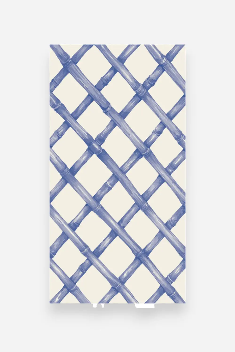 Hester & Cook Blue Lattice Guest Napkin 1