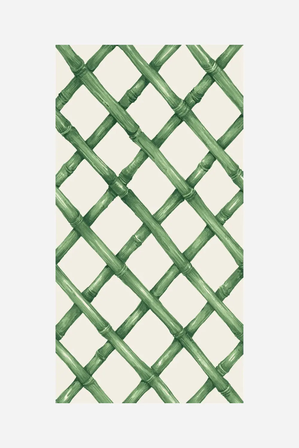 Hester & Cook Green Lattice Guest Napkins 1